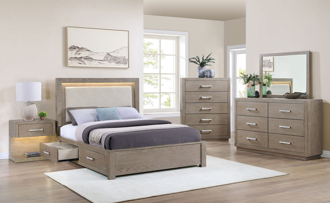 Kenora 4 & 5 Piece Bedroom Set E.King, Queen, & Cal.king