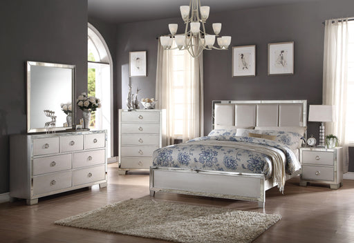 Voeville II Platinum PU & Platinum Eastern King Bed image