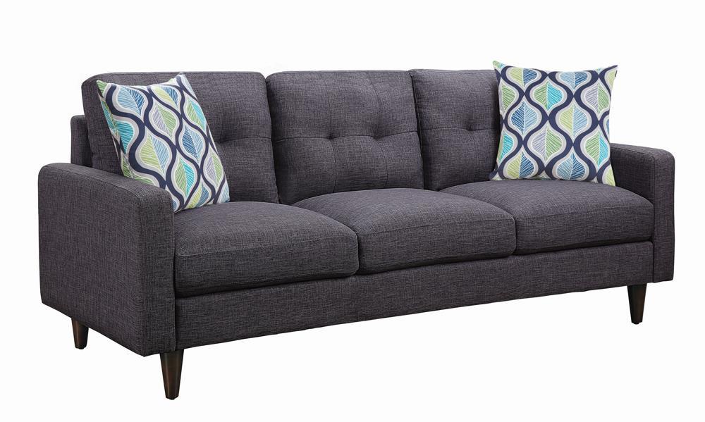 Watsonville Tufted Back Sofa Grey