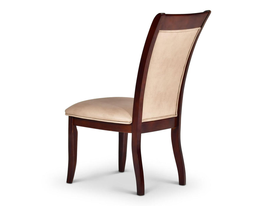 Steve Silver Marseille Side Chair in Merlot Cherry (Set of 2)