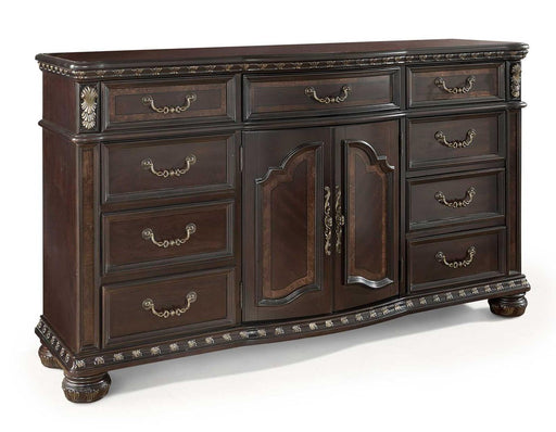 Steve Silver Monte Carlo 9 Drawer Dresser in Cocoa image