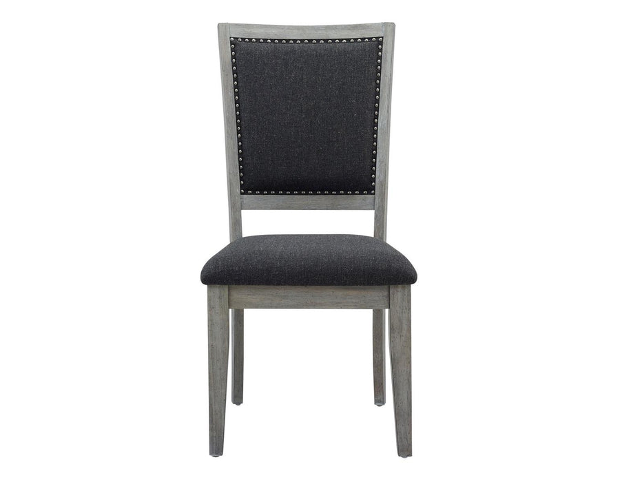 Steve Silver Whitford Side Chair in Grey (Set of 2)