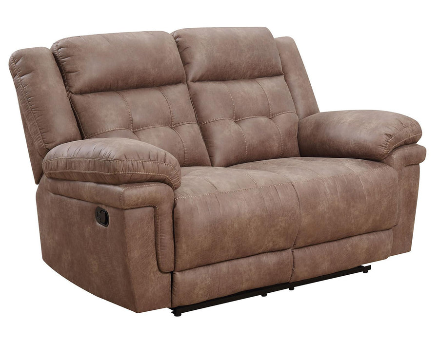 Steve Silver Anastasia Manual Reclining Loveseat in Cocoa image