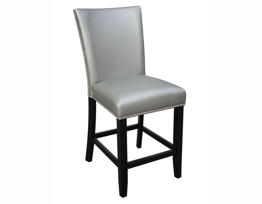 Steve Silver Camila Silver Counter Chair in Silver (Set of 2) image