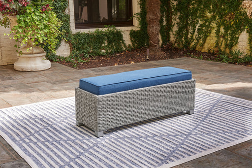 NAPLES BEACH Outdoor Bench with Cushion image