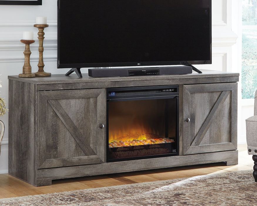 Wynnlow 63" TV Stand with Electric Fireplace image
